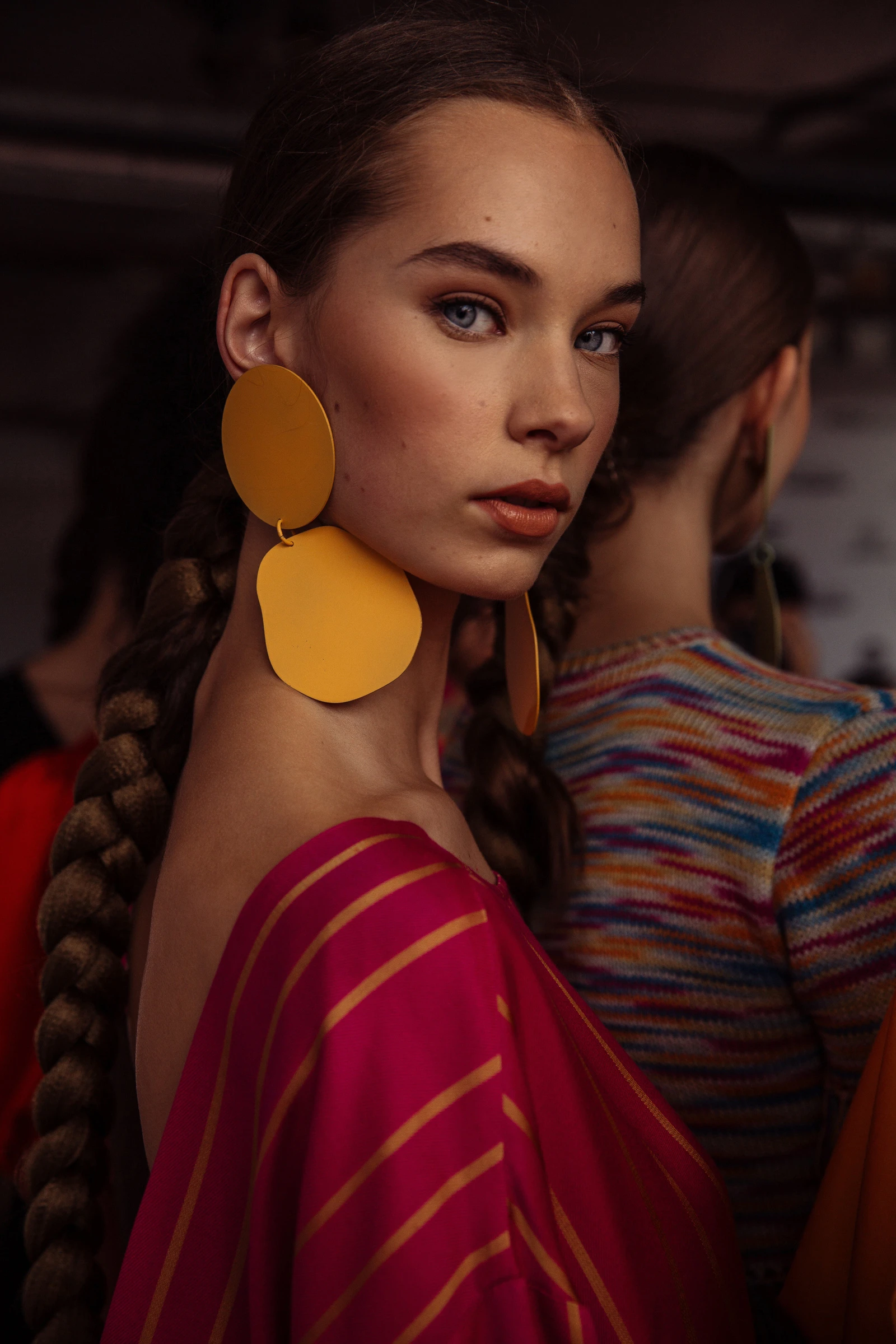 A serie of beauty portraits featuring beautiful makeup , eyes, portraits and everything around beauty